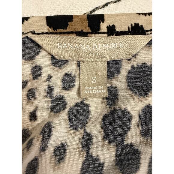 Banana Republic | Women’s Wrap Dress, Cheetah Leopard Print - Size Small - Picture 4 of 6